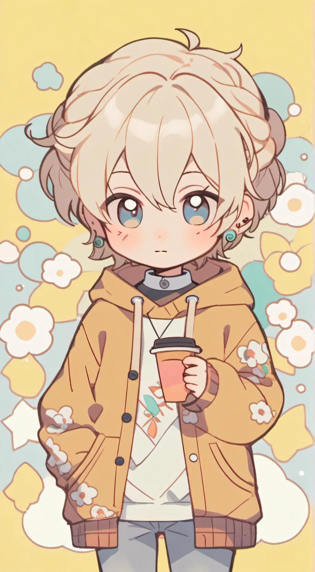 ai character: Lee Felix ☀️ background