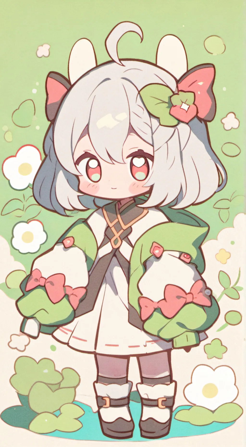 ai character: sprout background