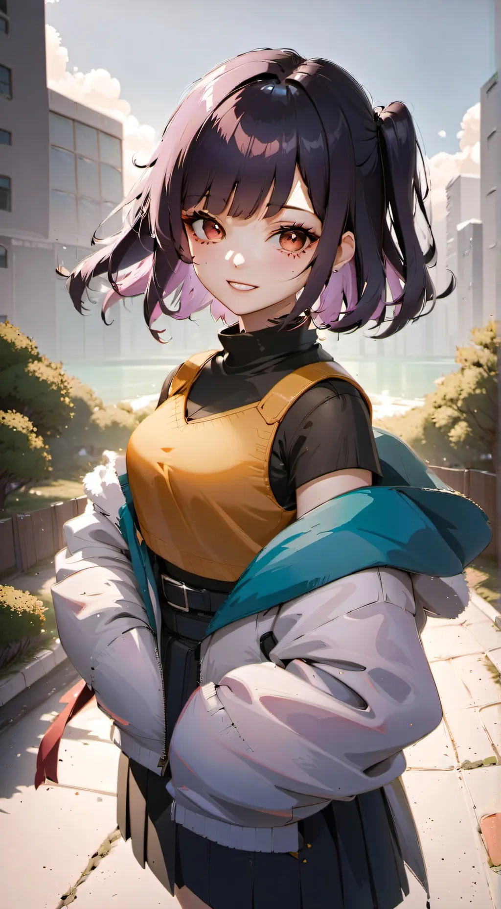 ai character: momo background