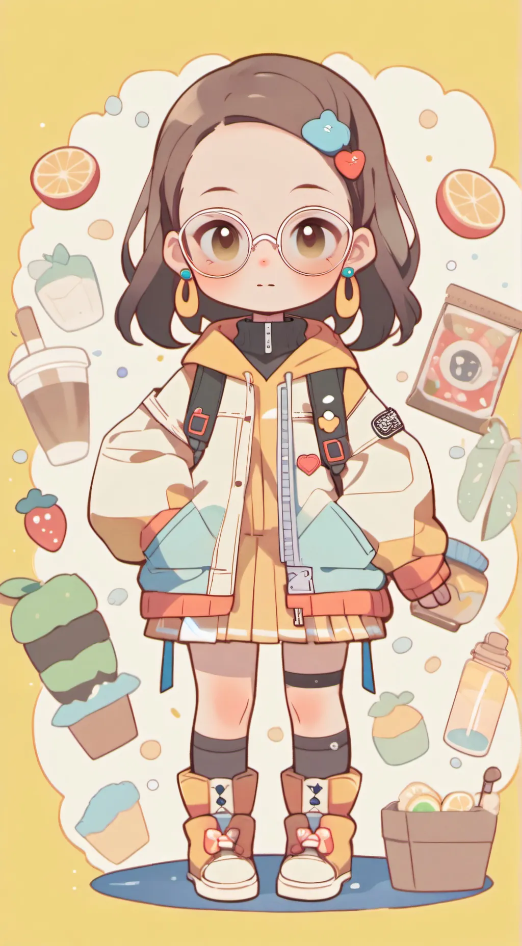 ai character: la pick me background