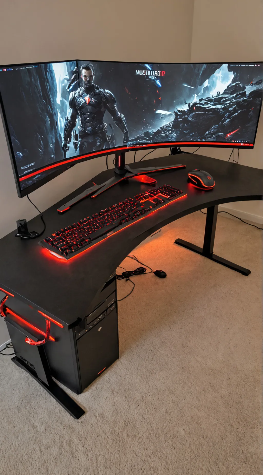 ai character: $70,000 setup background