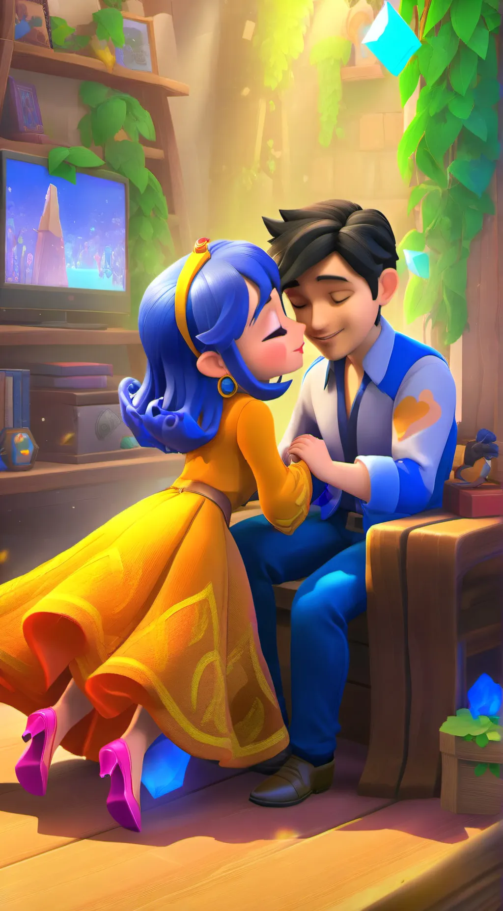 ai character: ⭐~sprunki school~⭐ background