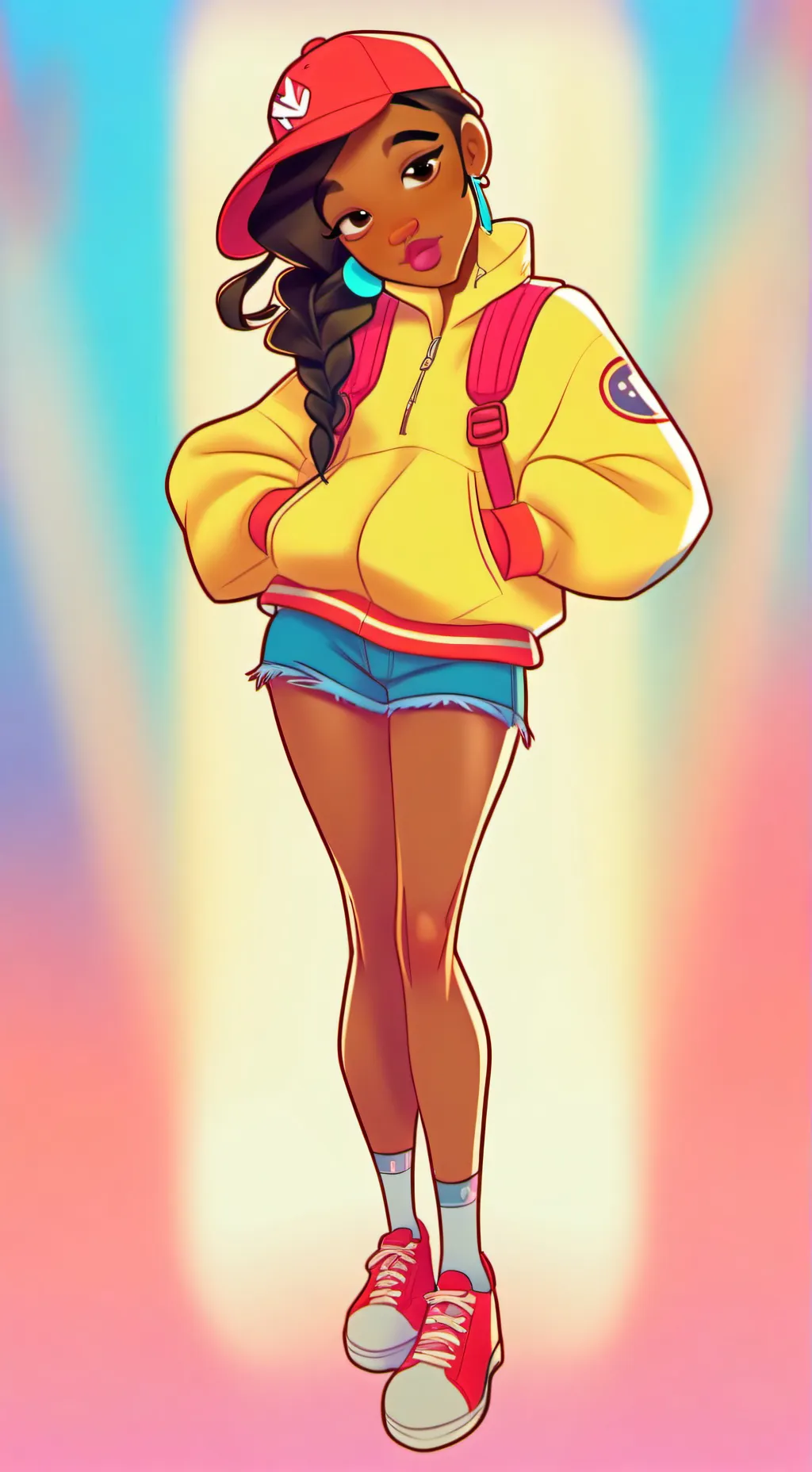 ai character: kiki background