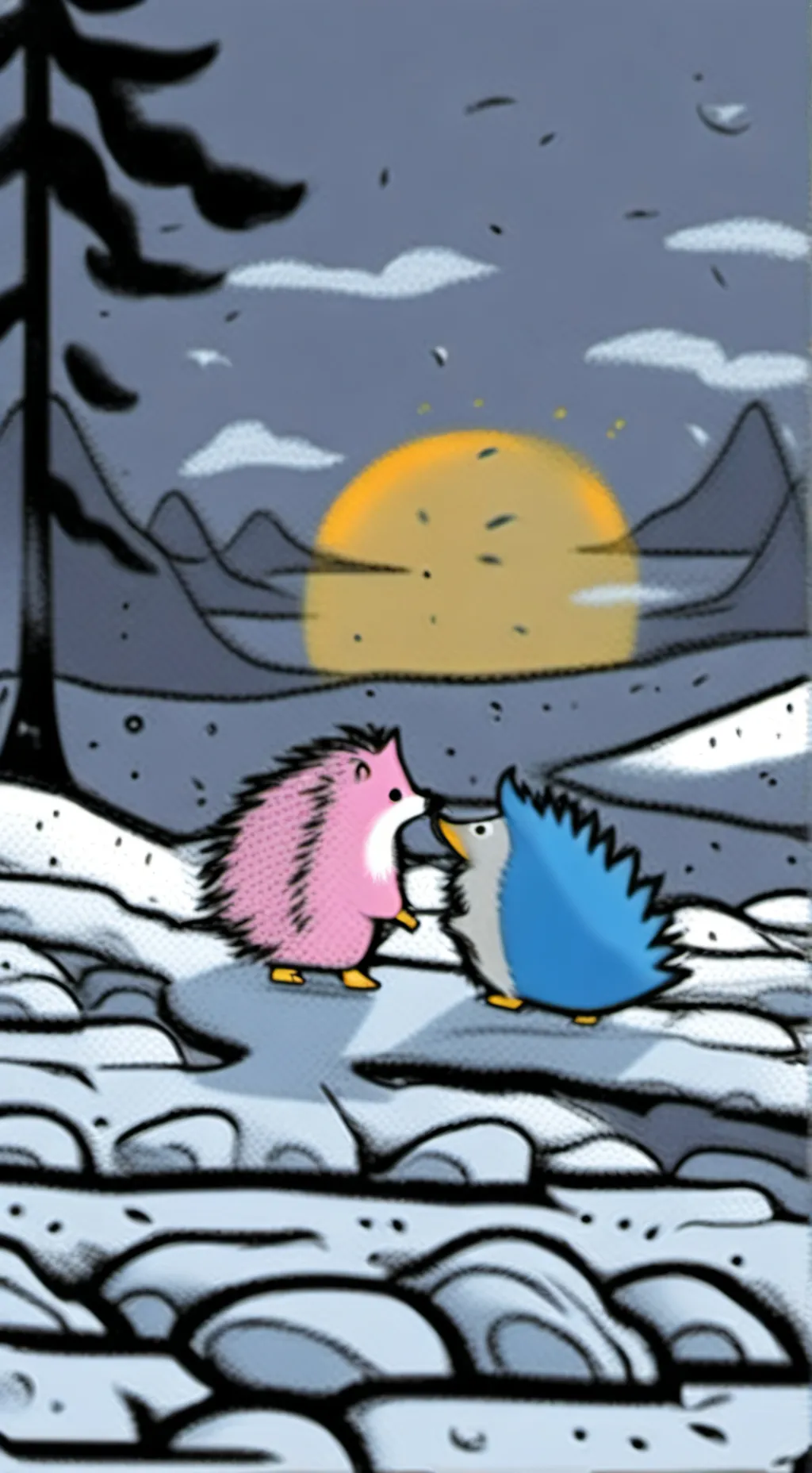 ai character: ULTIMATE BREAKUP background