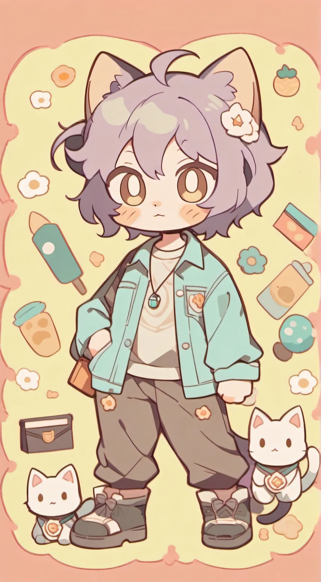 ai character: sc squid games  background