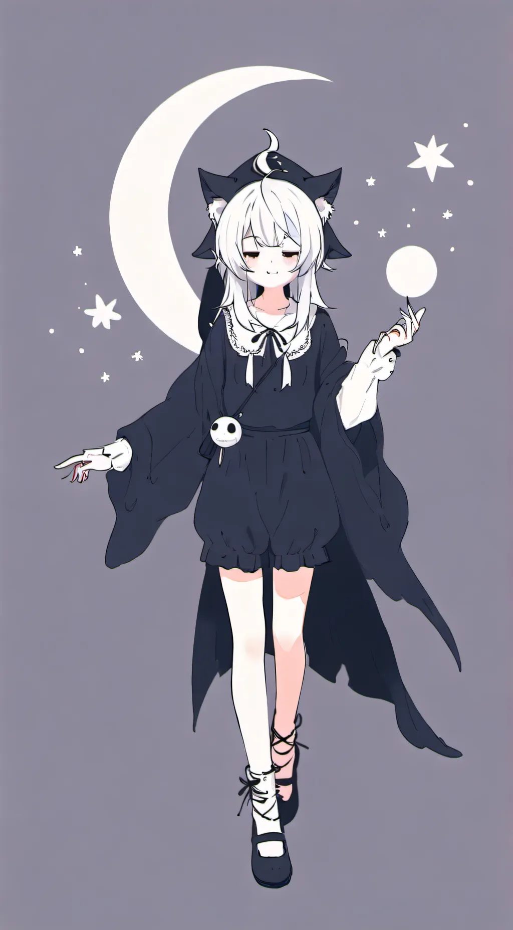 ai character: Hidie (you) background