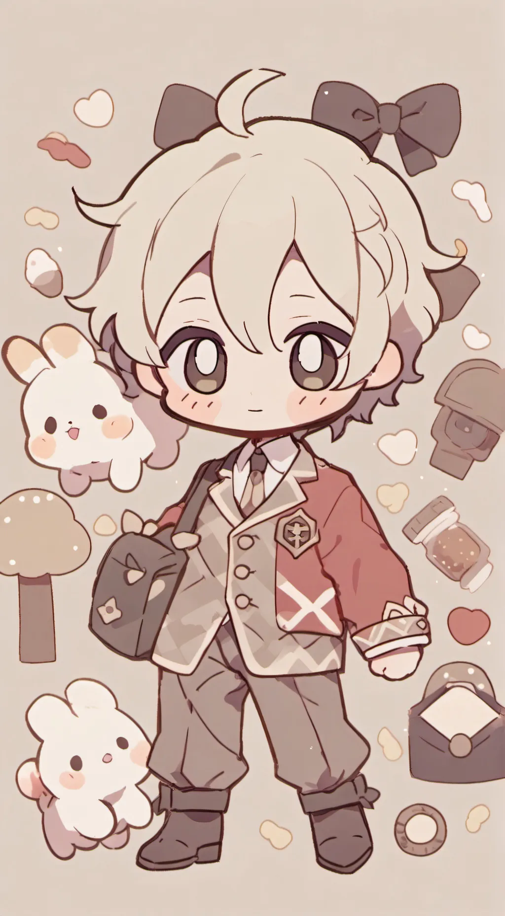 ai character: Glisten background