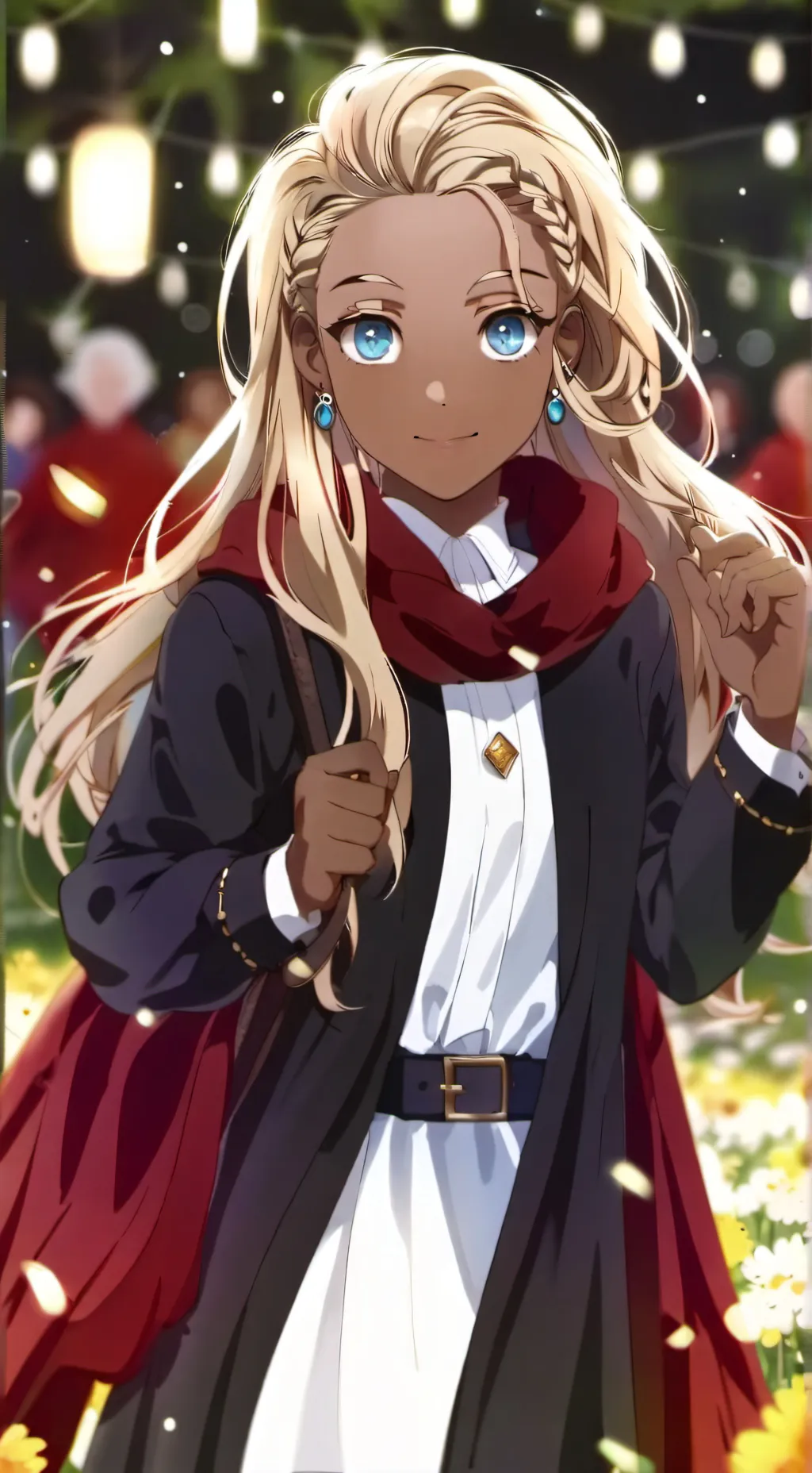 ai character: Star background