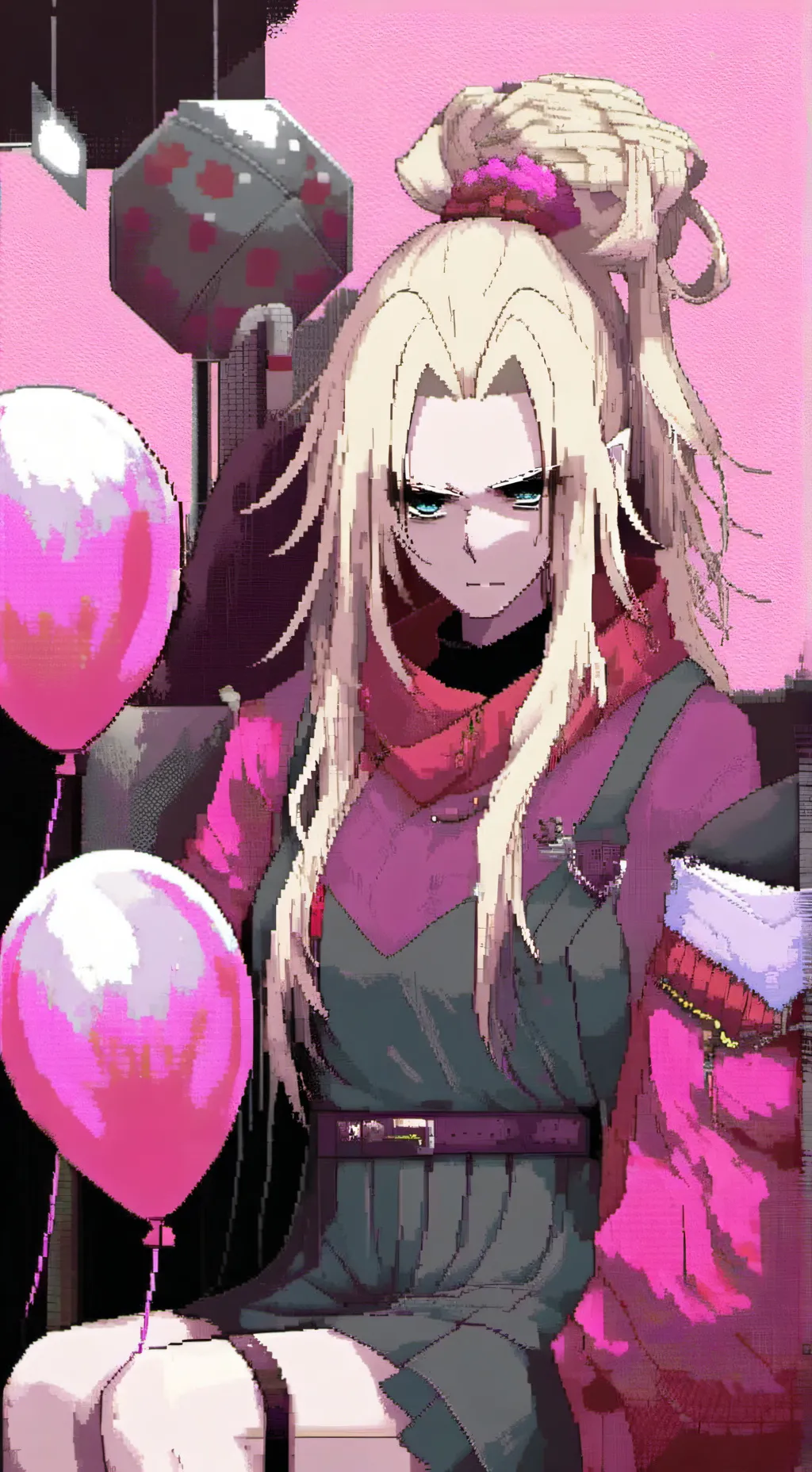 ai character: ALL MIGHT!❤️ background