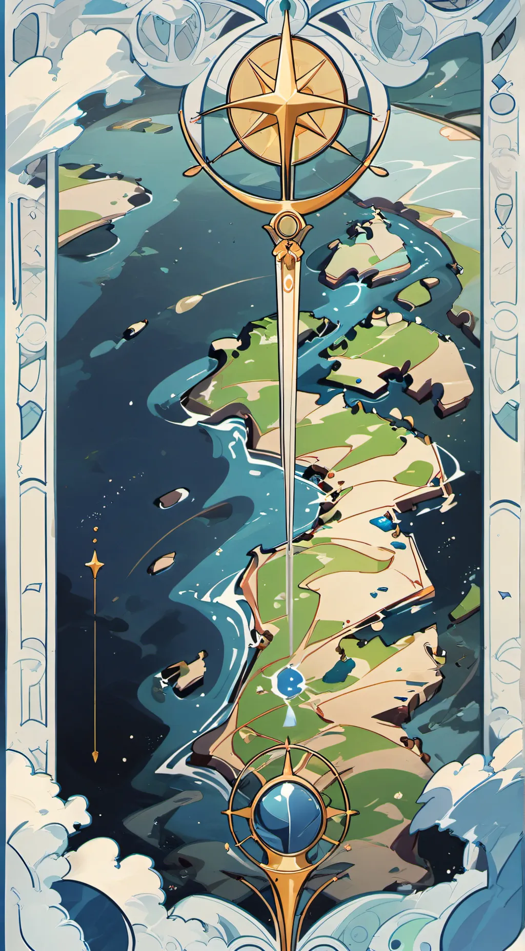 ai character: CENTAURA CH! background