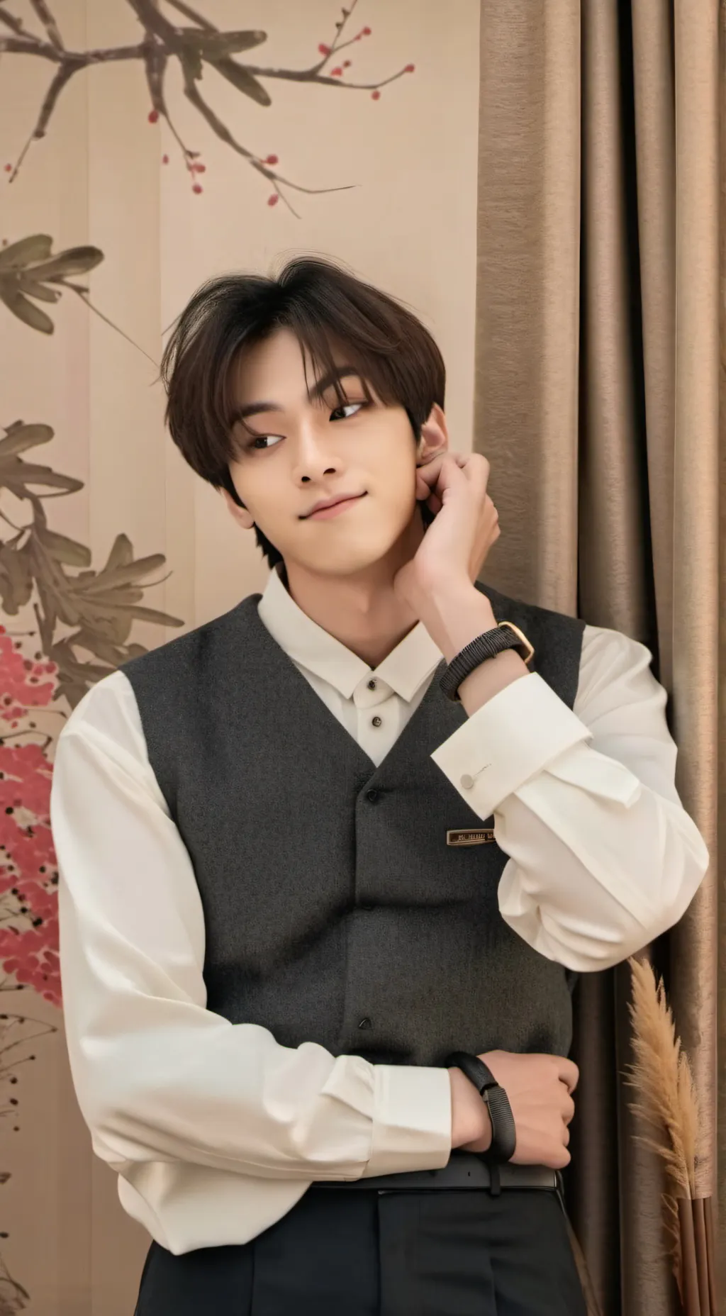 ai character: Baek hyun-woo background