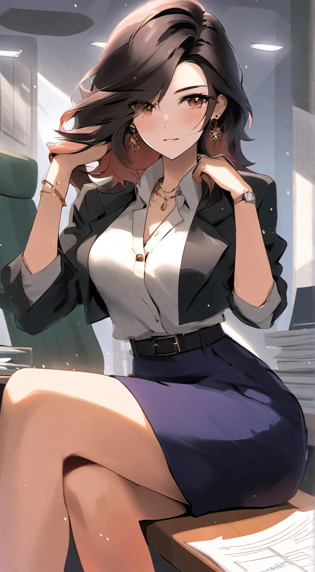 ai character: Rita  background