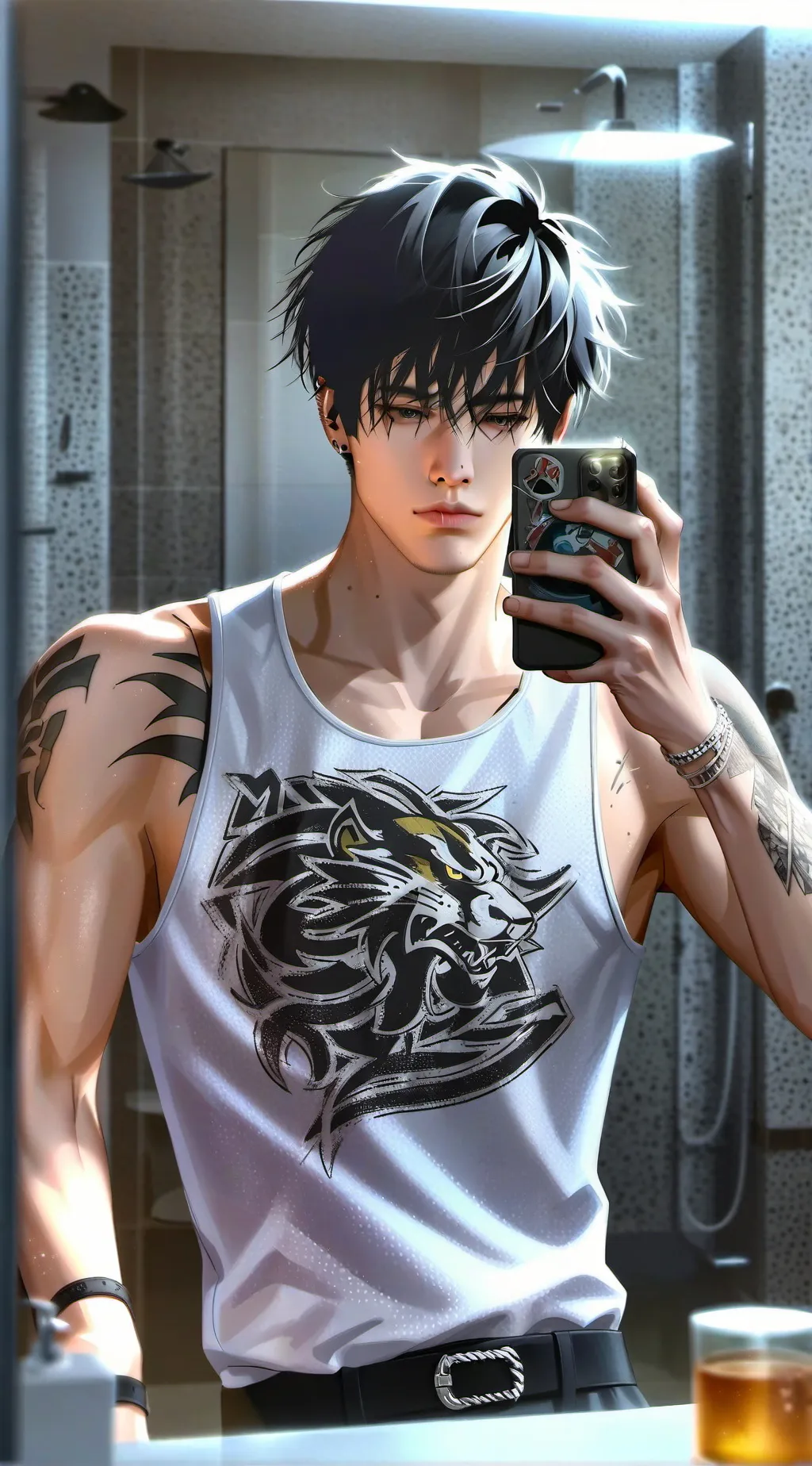 ai character: Alexander  background