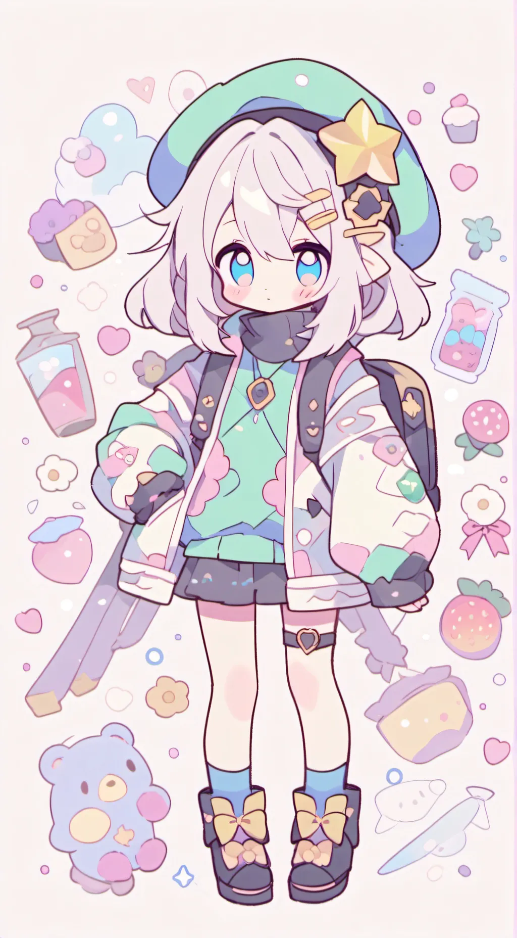 ai character: MHA background