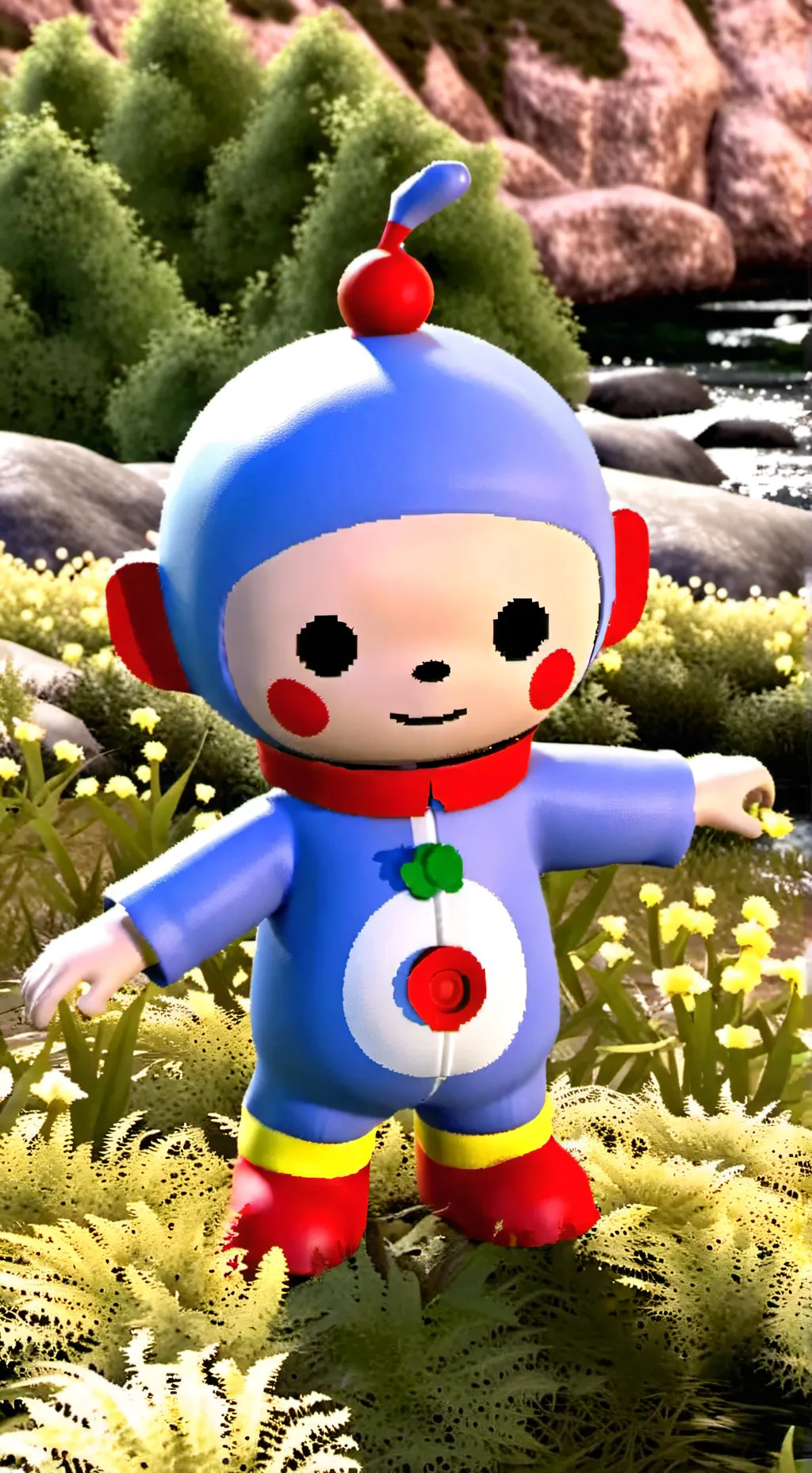 ai character: Teletubbies XD background