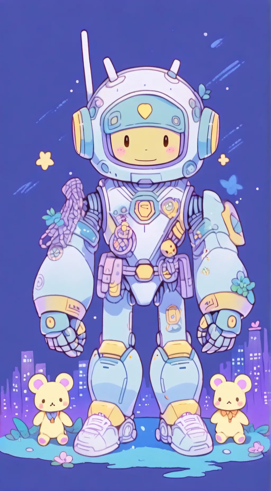 ai character: Md crew  background