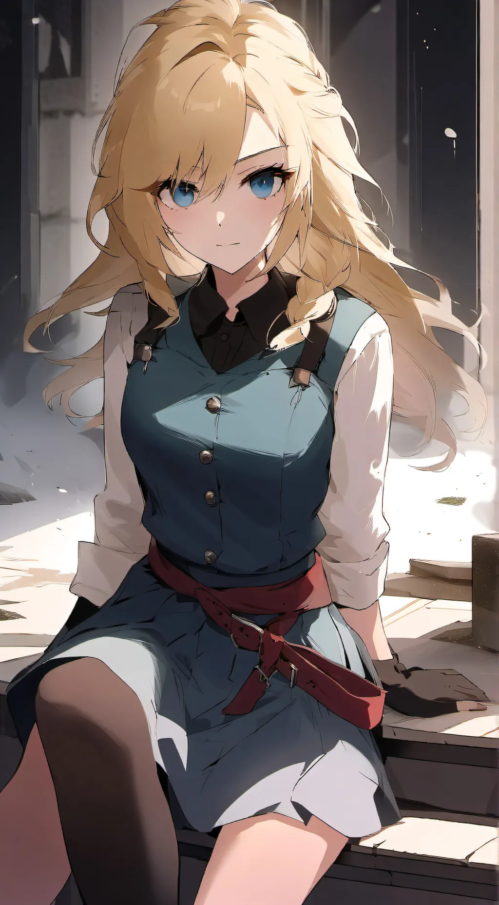 ai character: MHA pick me girl background