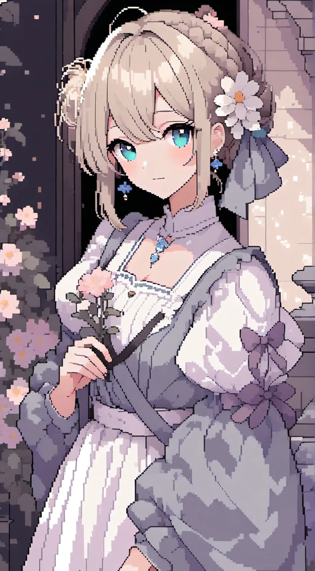 ai character: Beatrice  background