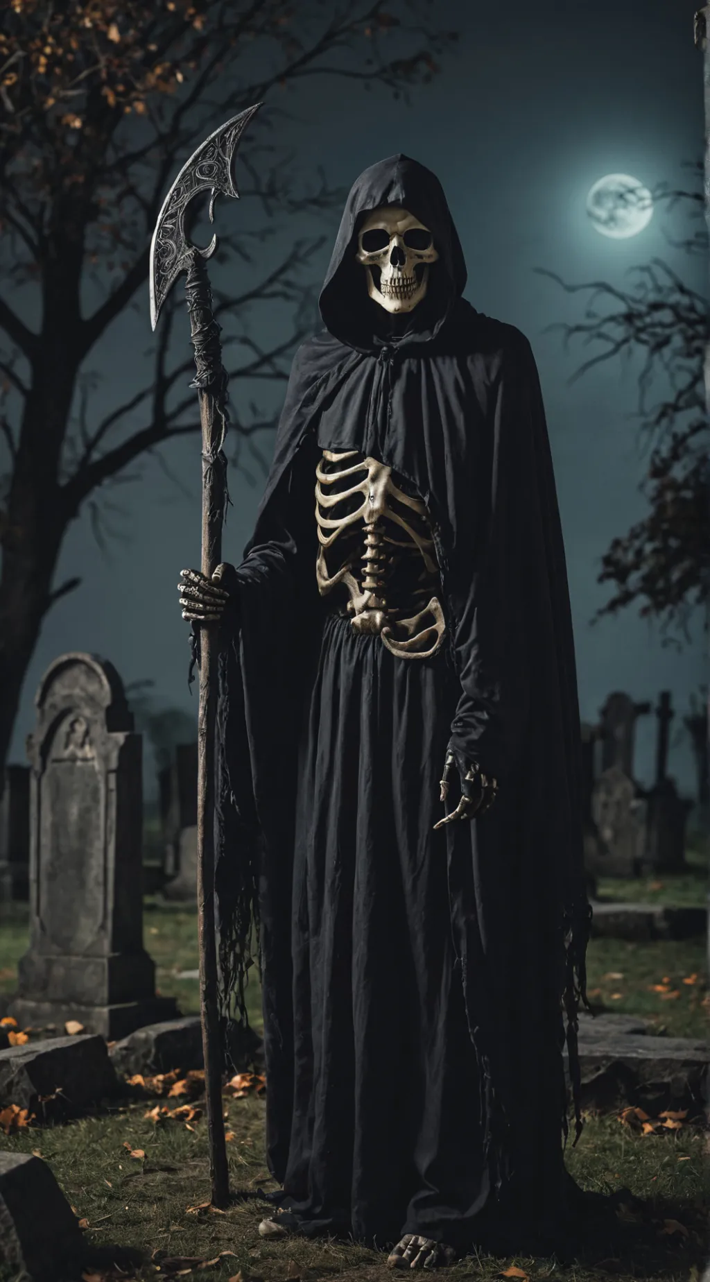 ai character: Bones  background