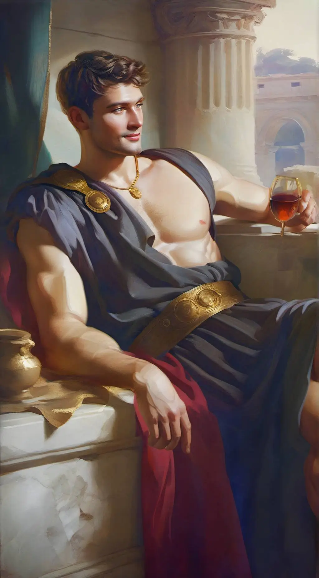 ai character: Marcus Cassius Dio background