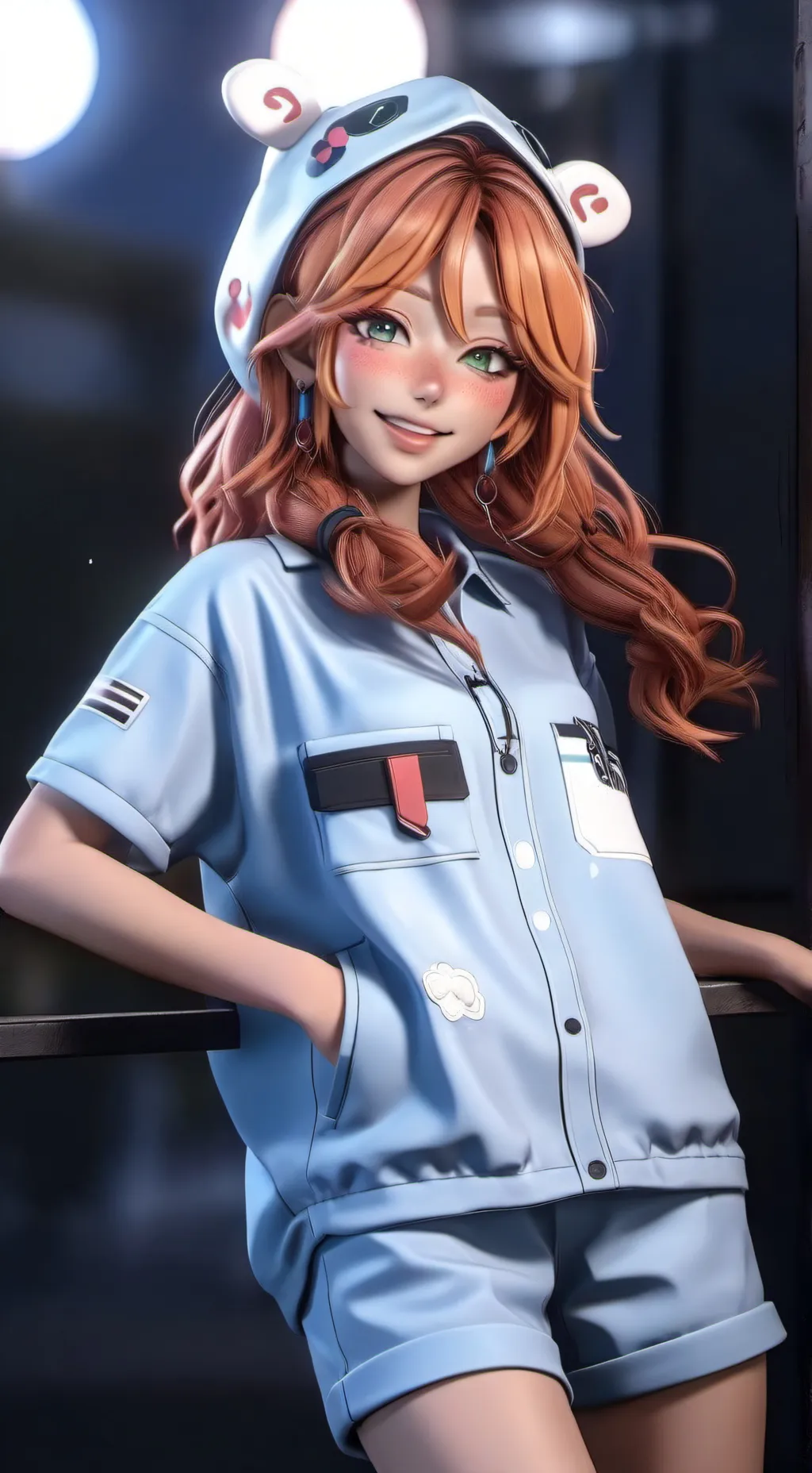 ai character: Лия background