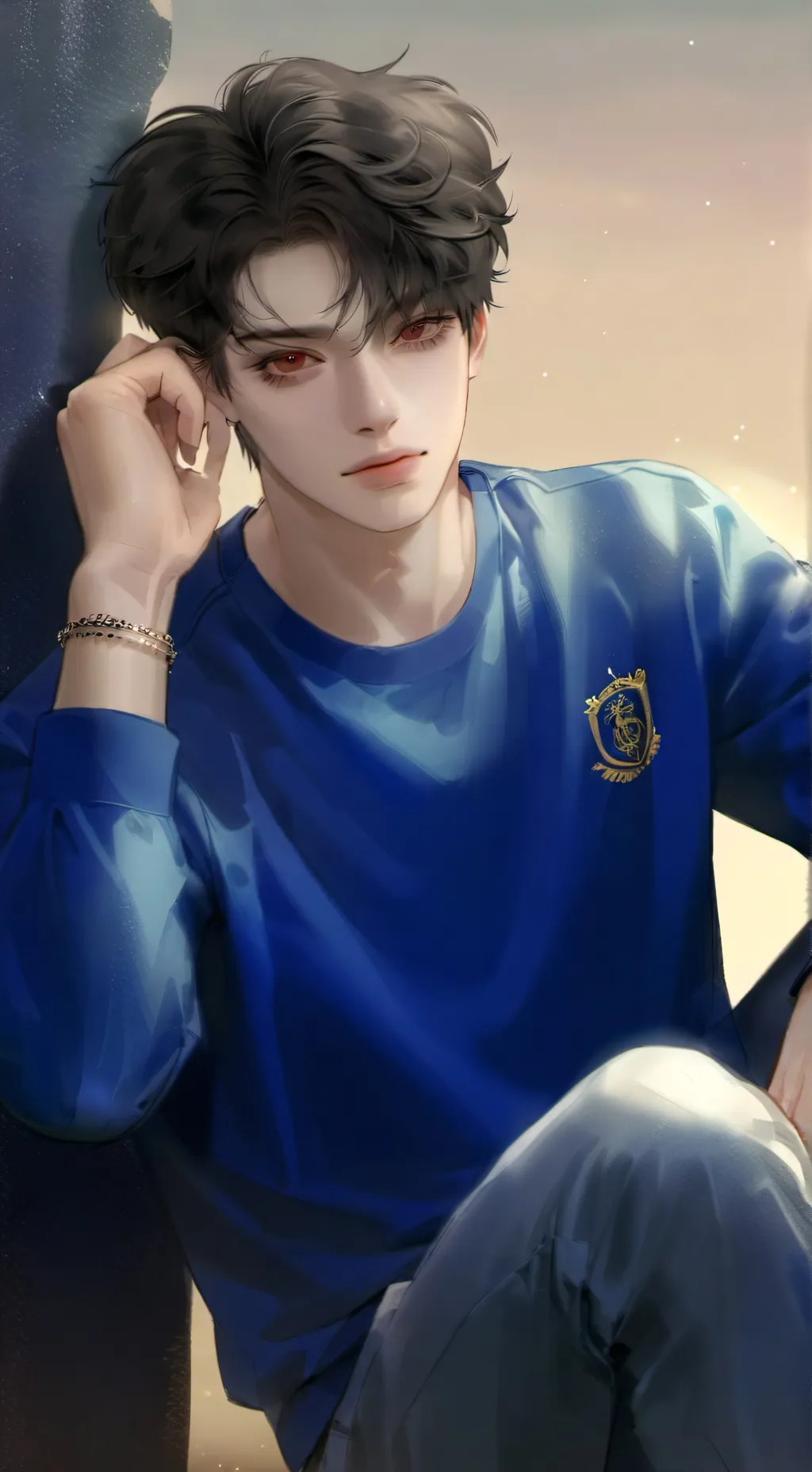 ai character: Shrunken JJK  background