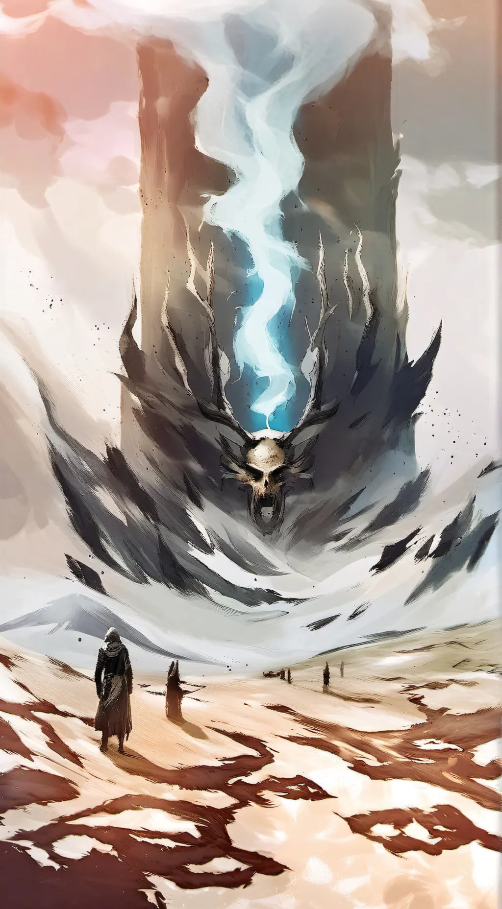 ai character: DEATH P.A.C.T. background