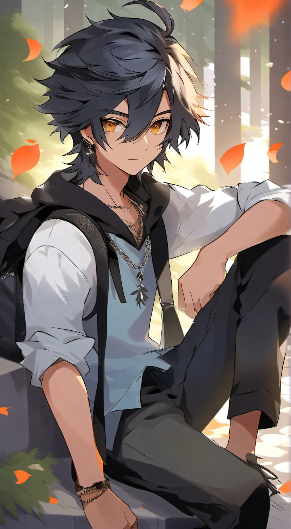 ai character: 🌹Jake🌹 background