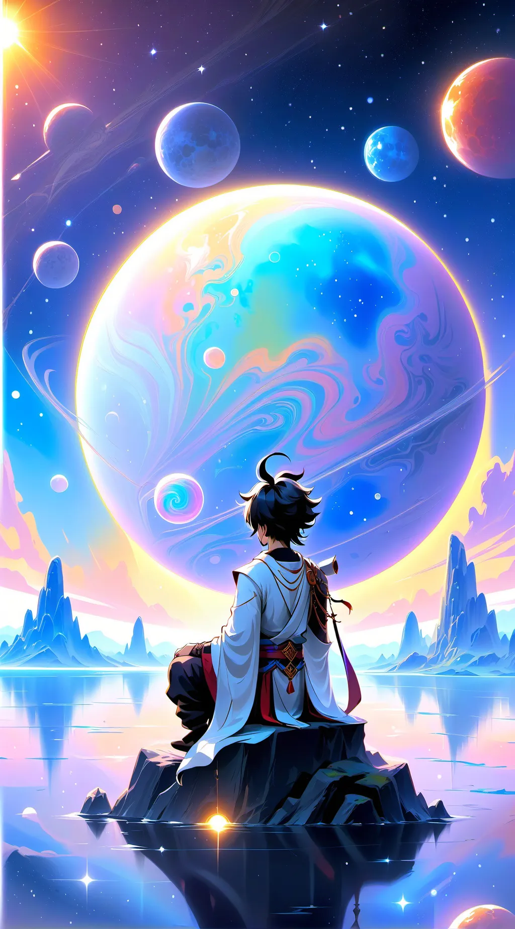 ai character: NASA mission background