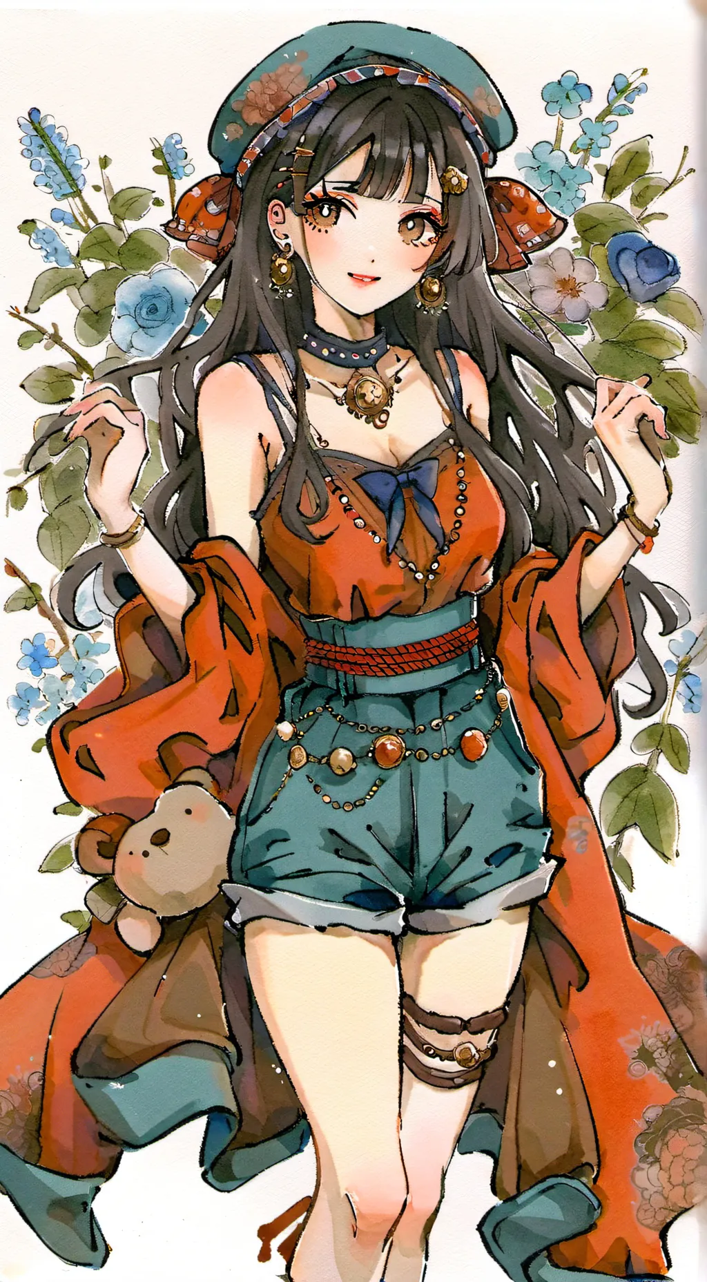 ai character: Idk background