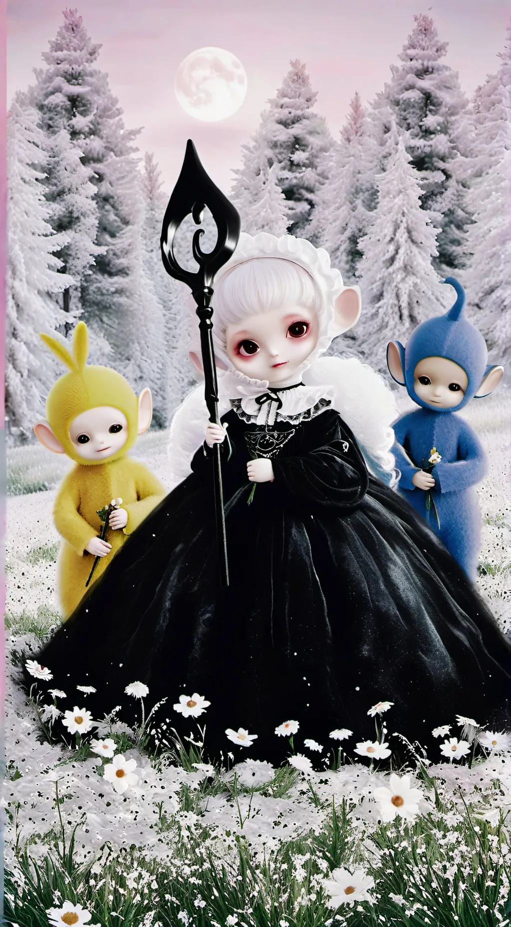 ai character: slendytubbies background