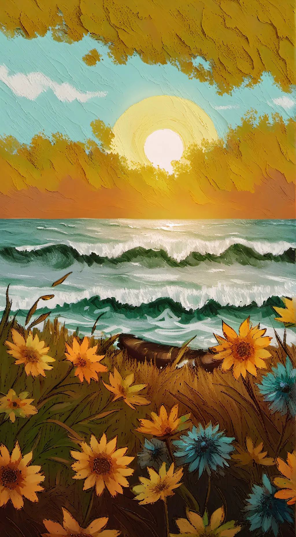 ai character: Dandys world baby background