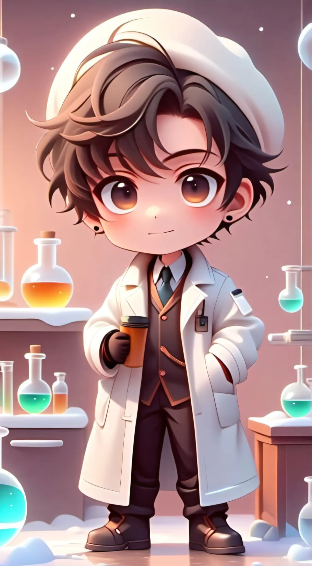 ai character: Max background