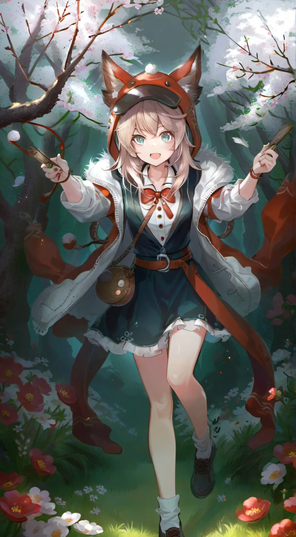 ai character: demon Slayer background