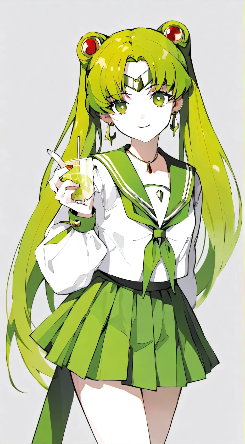 ai character: I'm back😈😈 background