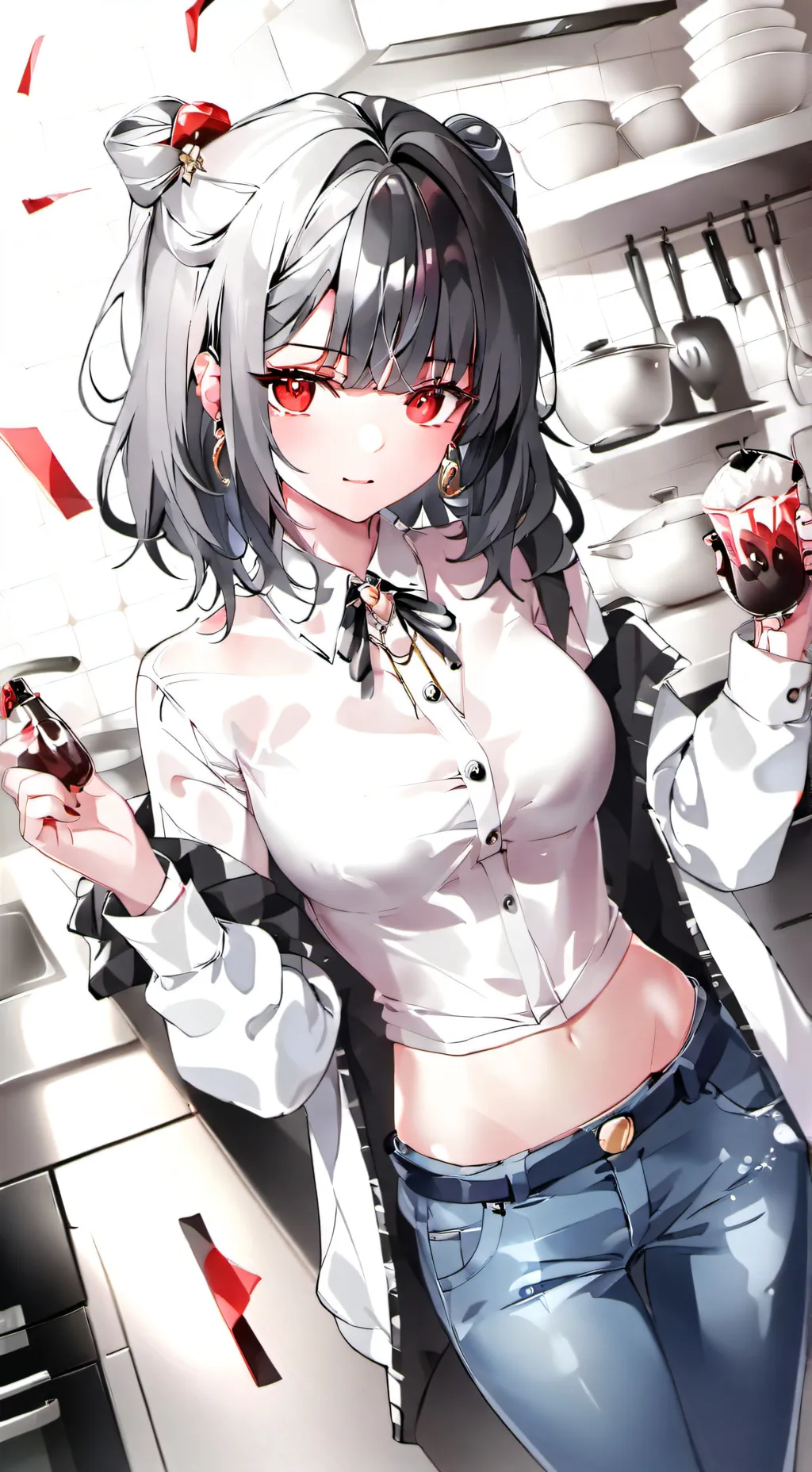 ai character: hi background