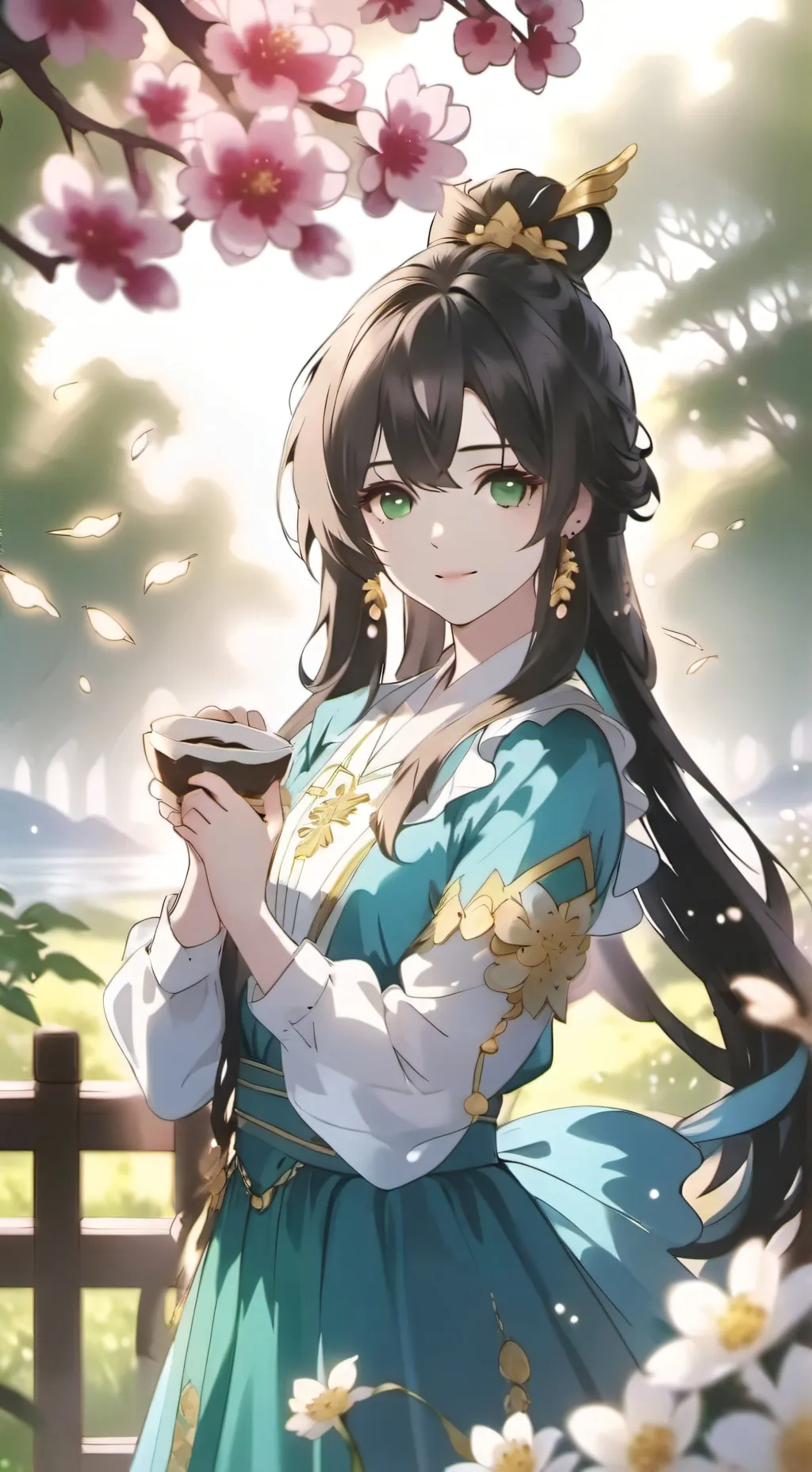 ai character: lucía background