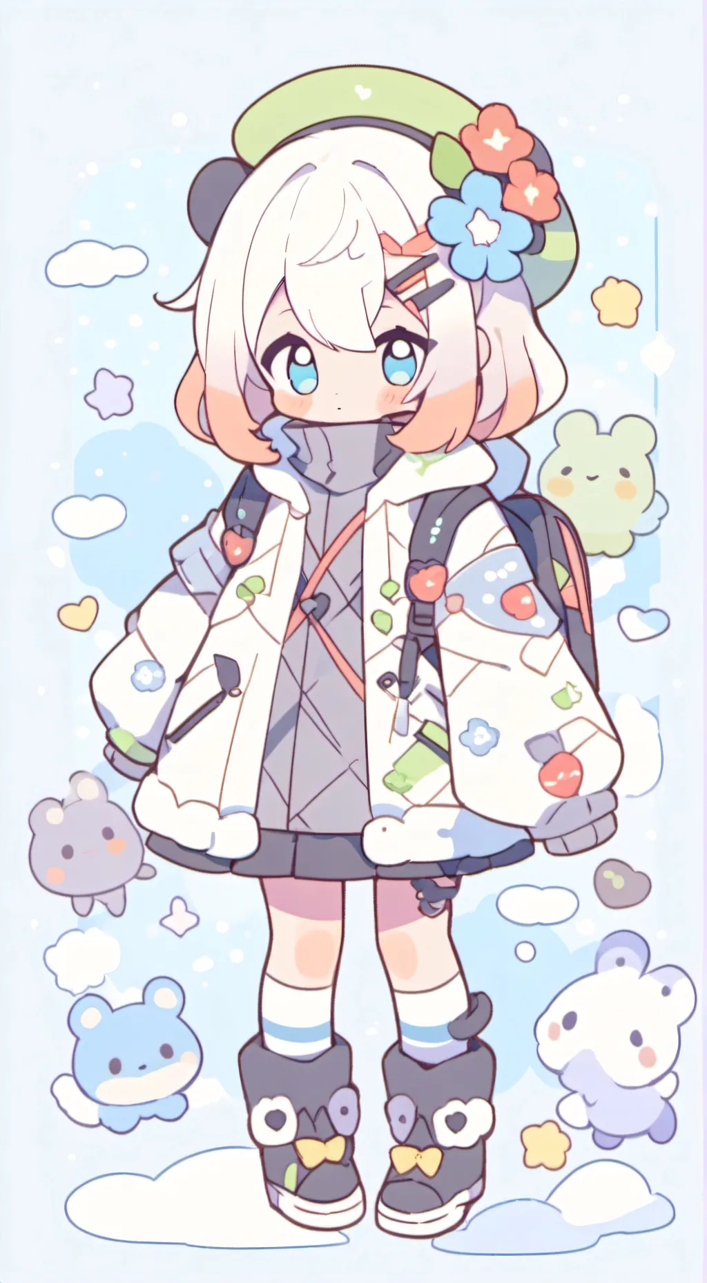 ai character: 🩷💞💕💅💅💅💅BAKUGO background