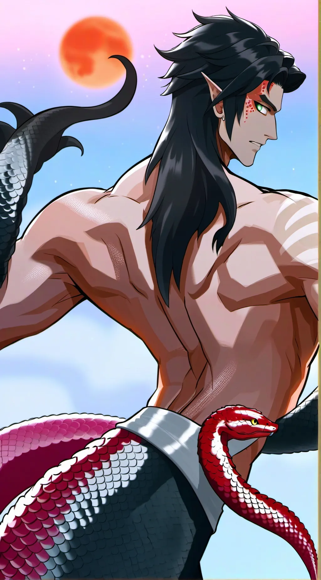 ai character: Kaelen  background