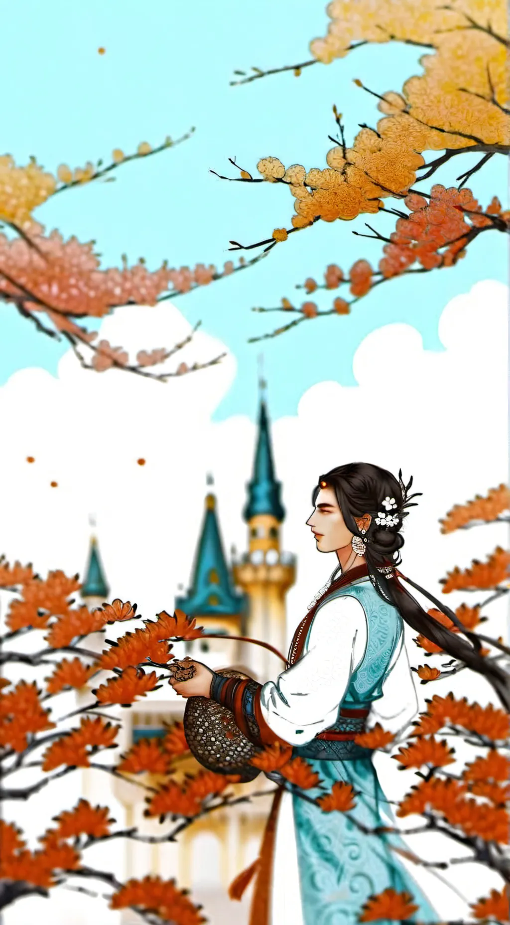 ai character: zenitsu bal🧡 background