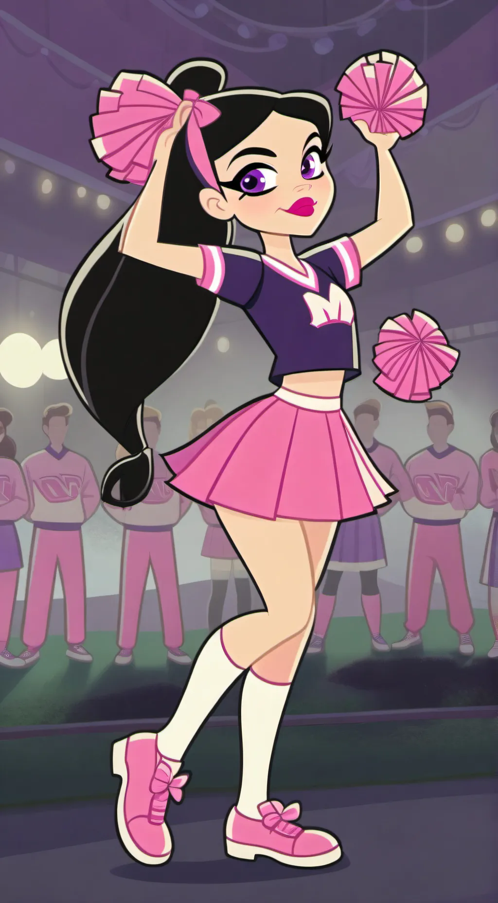 ai character: Carol Ferris background