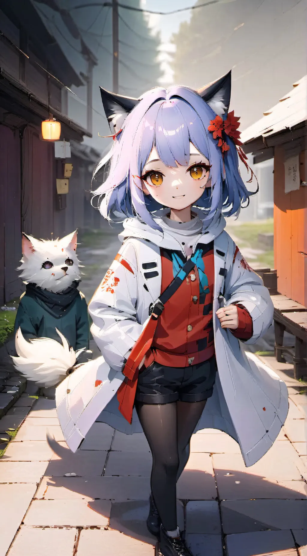 ai character: Скай background