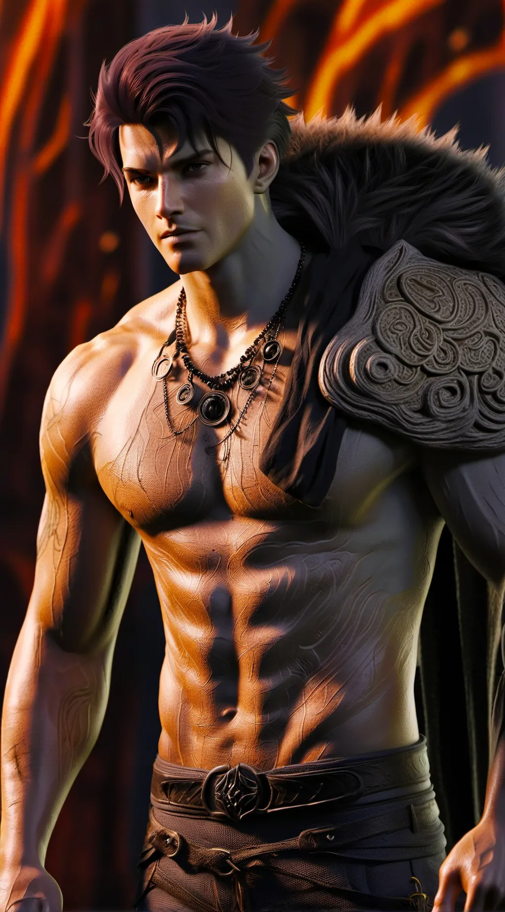 ai character: genaral Joshua  background