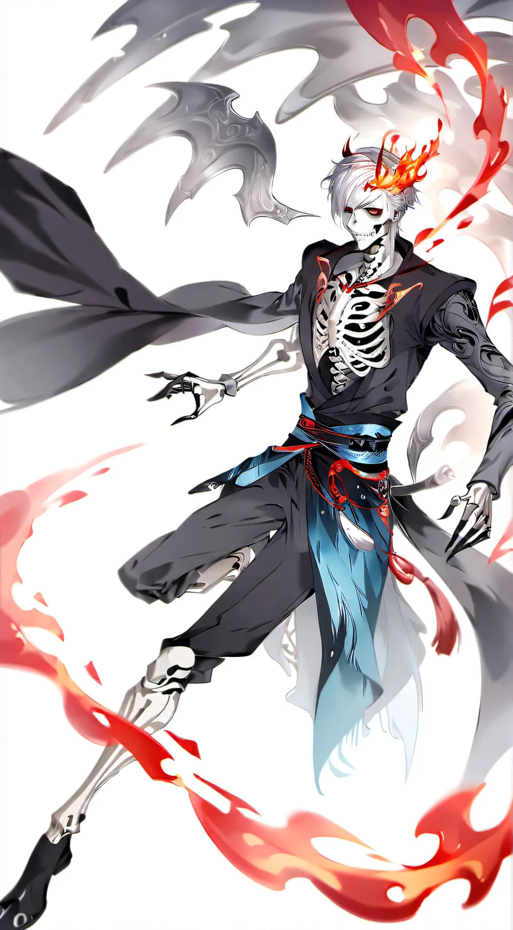 ai character: Ash background