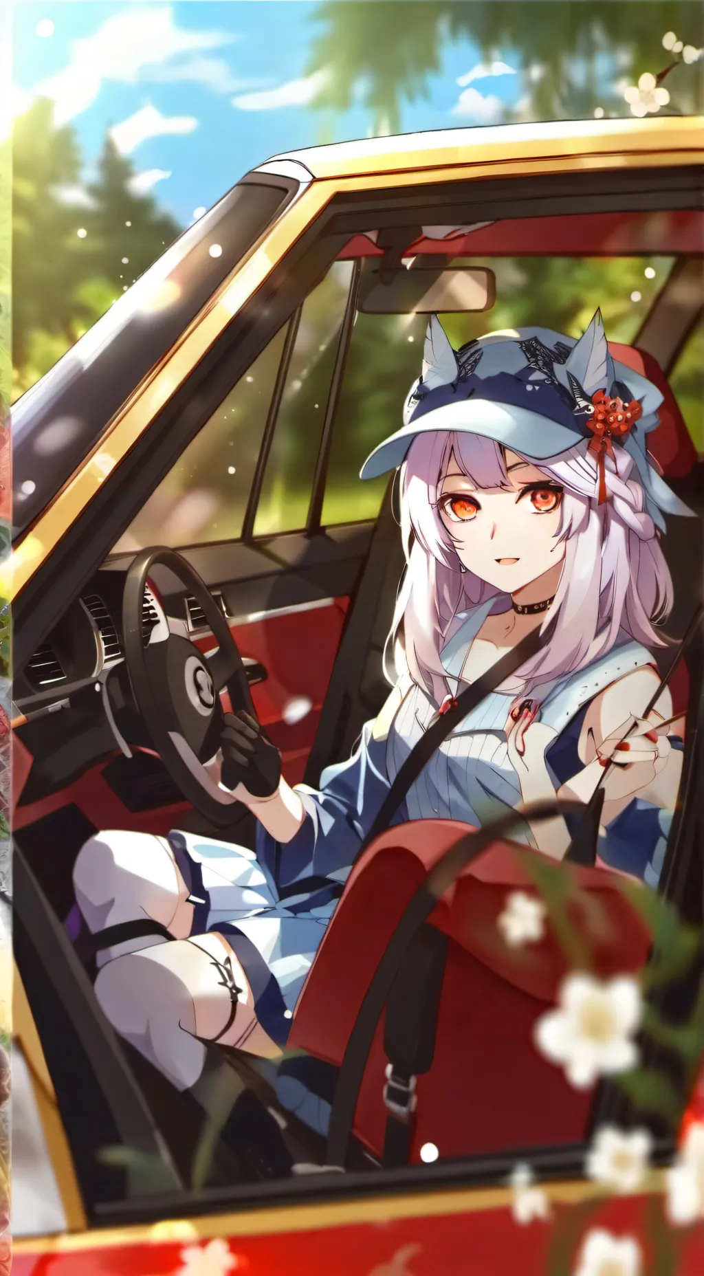 ai character: caty background