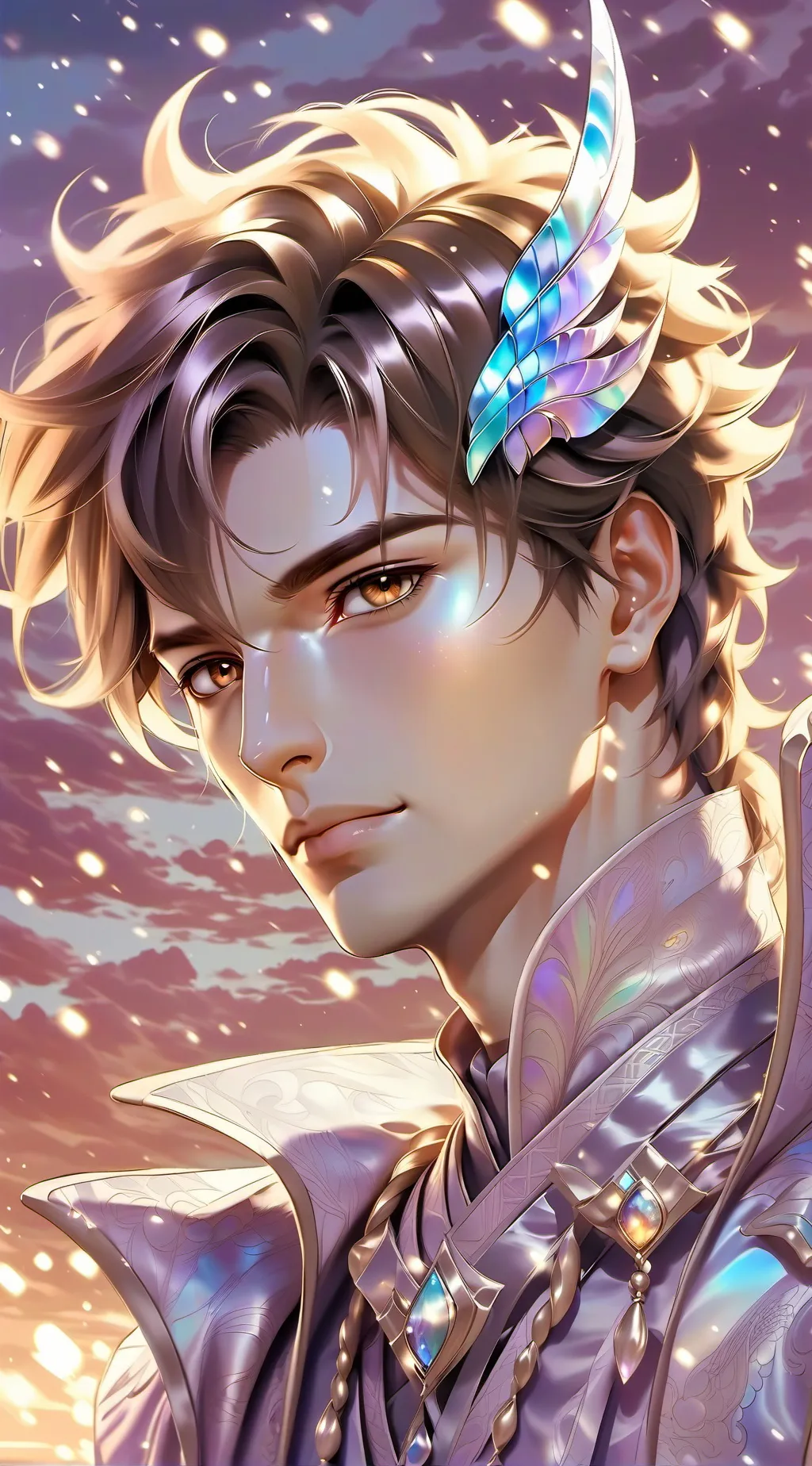 ai character: Marco😀 background