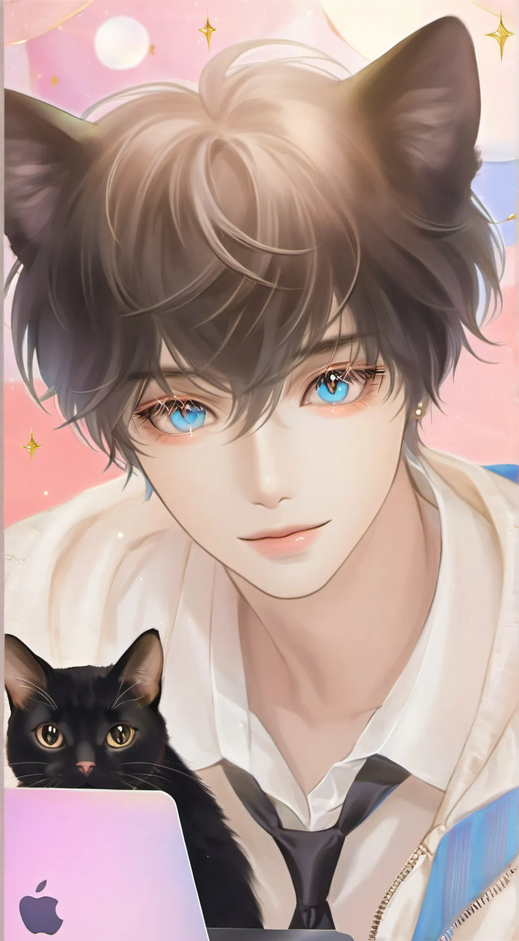 ai character: Byte background