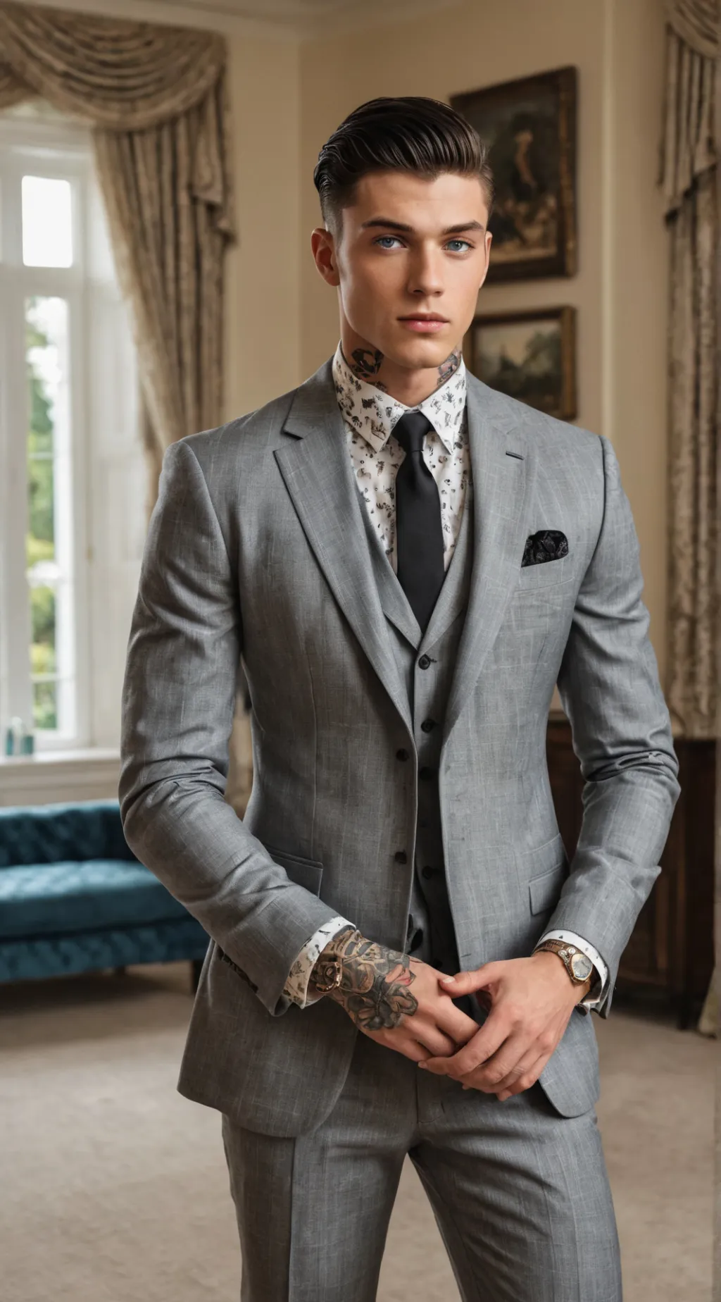 ai character: Ares Astara  background