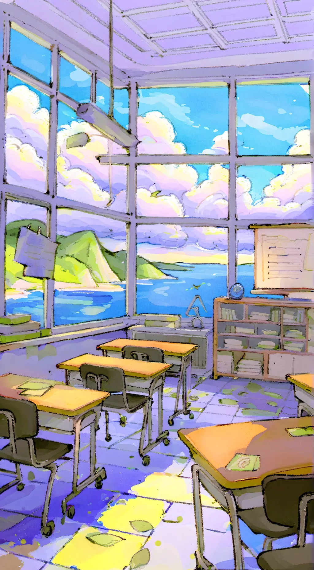 ai character: Mha background