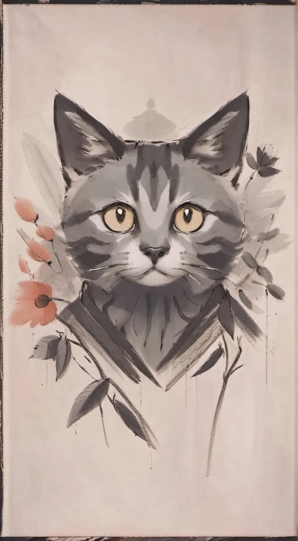 ai character: gray sprunki background